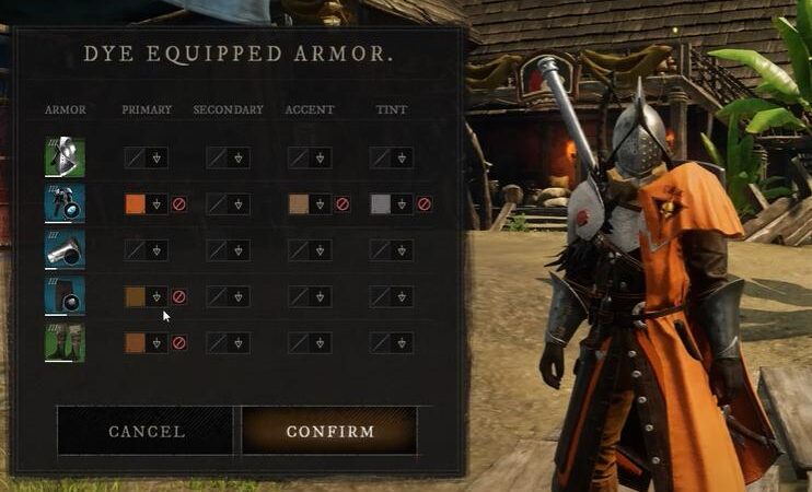 New World Armor Types